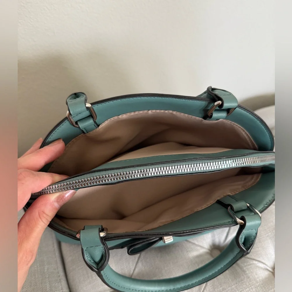 Nine West Teal Crossbody Purse with Bow